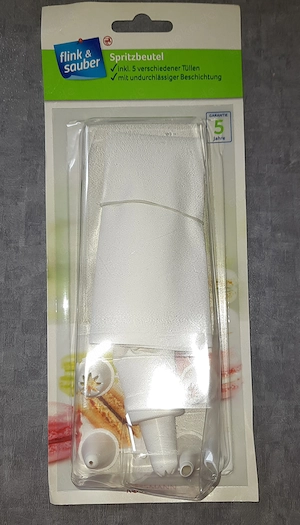 Spritzbeutel-Set   originalverpackt   zu verkaufen
