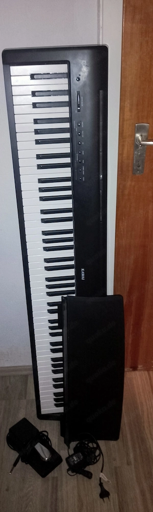 Digitalpiano Kawai ES 110, einschließlich separates Sustain Pedal Kawai F-10H "rutschfest"
