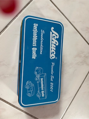 Schuco Piccolo Set 2001 Versandhaus Quelle   limitierte Edition 1:90 mit Zertifikat