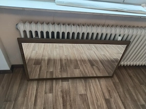 Dekorativer Wandspiegel 114   60 cm   Eiche-Optik