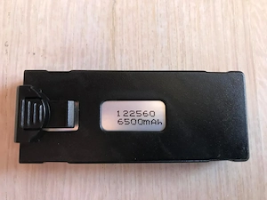 2 Stück, 3,7 V 6500 mAh Wiederaufladbare Batterie Für RC Drohne E88 E88PRO E99 S2 P1 K3
