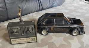 verkaufe ferngesteuerten Vintage VW Golf GTI von NIKKO inkl. Fernsteuerung