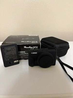 Canon PowerShot G7 X Mark III schwarz | 20.1MP Kompaktkamera | NEU & OVP Bild 3