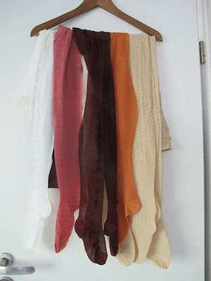 Strumpfhosen mit Mustern Gr M vintage