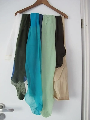 Strumpfhosen mit Mustern Gr M vintage Nylon 