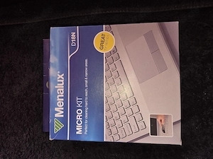 Menalux Kit Mini Micro Aufsatz Staubsauger für Tastaturen etc.