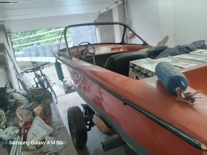 Boot mit Außenbordmotor 40 PS zwei takt von Suzuki plus Bootsanhänger Bild 3