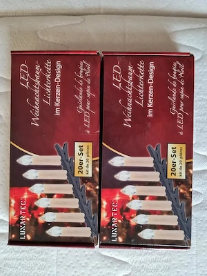  LED-Weihnachtsbeleuchtung zu verkaufen   Weihnachten kommt bestimmt! 