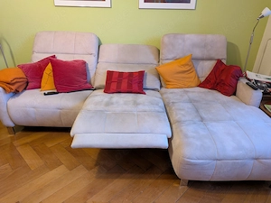 3-Sitzer-Sofa mit Chaiselongue 