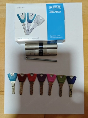 Keso 8000 Omega 2 Schließzylinder 