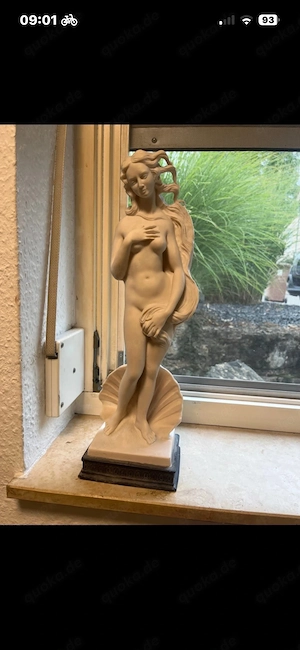 R.Leoni"Leoni Due" Alabaster Figur