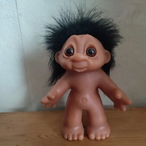 Original Thomas Dam Troll 1988 Vintage 16cm Puppe Figur Sammler
