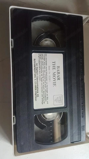 VHS "Babar The Movie" Arcade Video Zeichentrick Bild 4