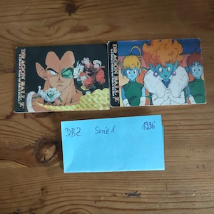 Dragon Ball Z Karten: Serie 1 (1996)   2x Vintage Amada Trading Cards