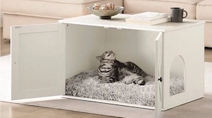 katzenklo schrank 