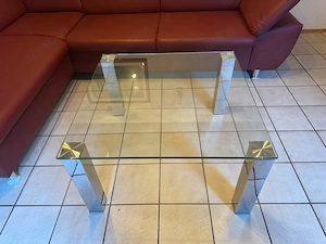 Couchtisch aus Glas