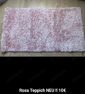 Teppich pink