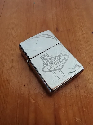Original ZIPPO Sturmfeuerzeug Las Vegas Nevada DC C 08