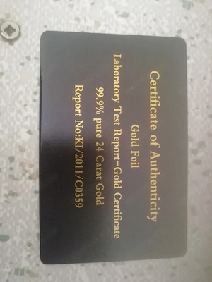 Pokerkarten mit Echtgold 