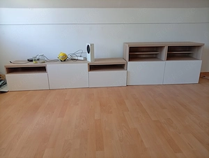 Wohnzimmer Kommode IKEA besta