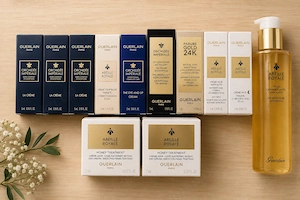Guerlain Abeille Anti-Aging Hautpflege-Set, Orchidee Imperiale