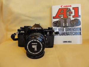 Canon A1 mit Zubehör