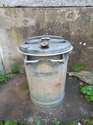 Zink Mülltonne