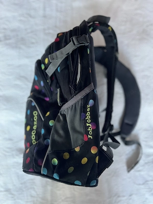 Coocazoo - Schulranzen Rucksack Kinder - schwarz mit Punkten Bild 3