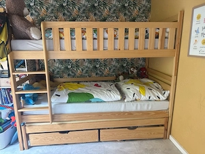 Etagenbett Holz 