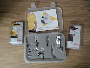 Bernette b68 Overlock Coverlock, top Zustand, frisch gewartet