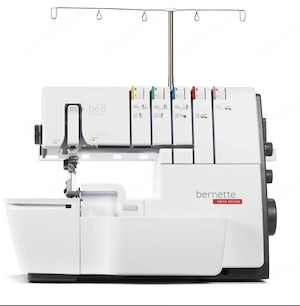 Bernette b68 Overlock Coverlock, top Zustand, frisch gewartet