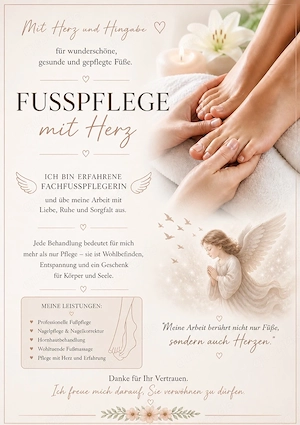 Fach Fußpflege Angebot  Mobile Fußpflege 