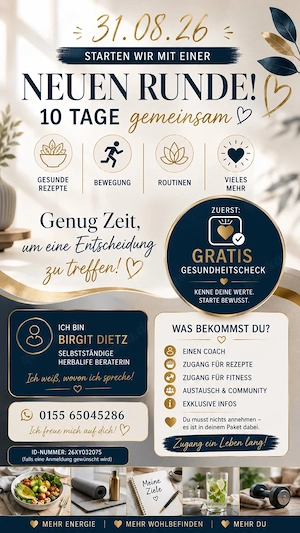 Kennst du deine Körperwerte?