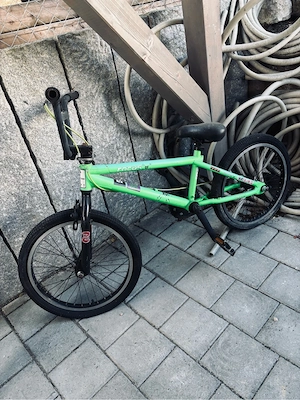 bmx neon grün selbst angebot machen