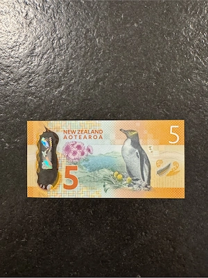 Banknote aus New Zealand