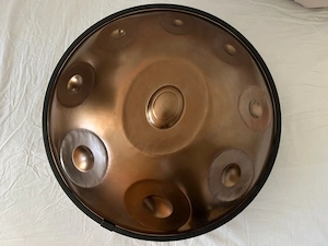 Spirit Soul Handpan Edelstahl D Kurd (9 Töne, 440 Hz) NEUWERTIG