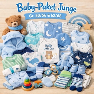 Baby Kleidung Junge   gemischtes Paket Gr. 50 56 & 62 68 