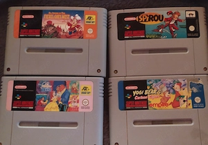 Supernintendo Spielesammlung 