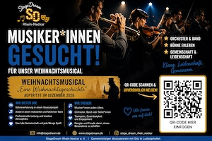  Musiker:innen für Musicalorchester gesucht! 