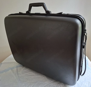 1 Hartschalenkoffer, anthrazit, Retro, der Marke Prince
