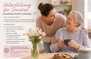Unterstützung für Senioren nur privat. 