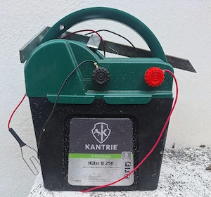 Effektives Weidezaun gerät