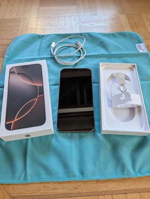 Apple iPhone 16 Pro Max   512 GB   Desert Titanium   Neuwertig