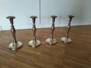 Kerzenleuchter versilbert 4 Stück