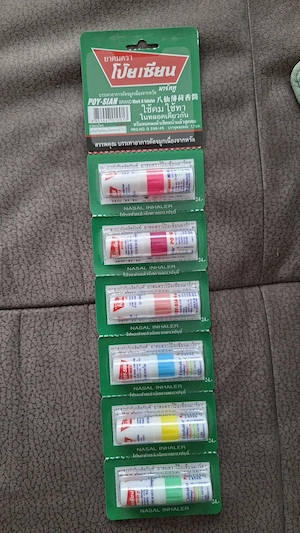 Poy Sian Riechstift aus Thailand 3 oder 6 Stück