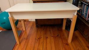 Schreibtisch Skandic FLEXA White weiß