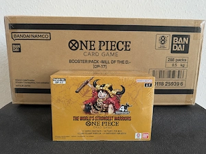 One Piece OP17 Englisch 2026 Case 12x OVP Display Import