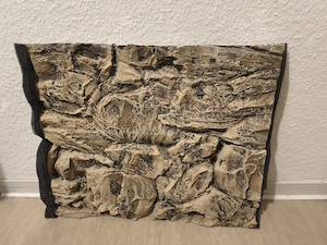 Rückwand 3D Strukturrückwand für Terrarium   Aquarium 60 x 47 cm