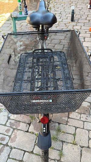 Bergamont Satelite Trekkingrad mit Rücktrittbremse und 2 Einkaufskörbe Bild 4