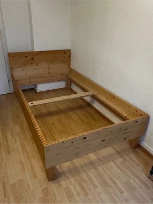 Bettgestell in Überlänge 120x220